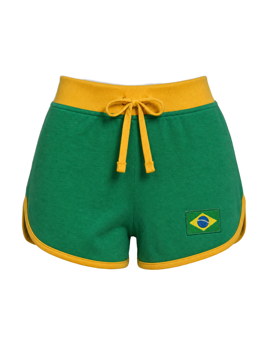 Brazil Flag Shorts