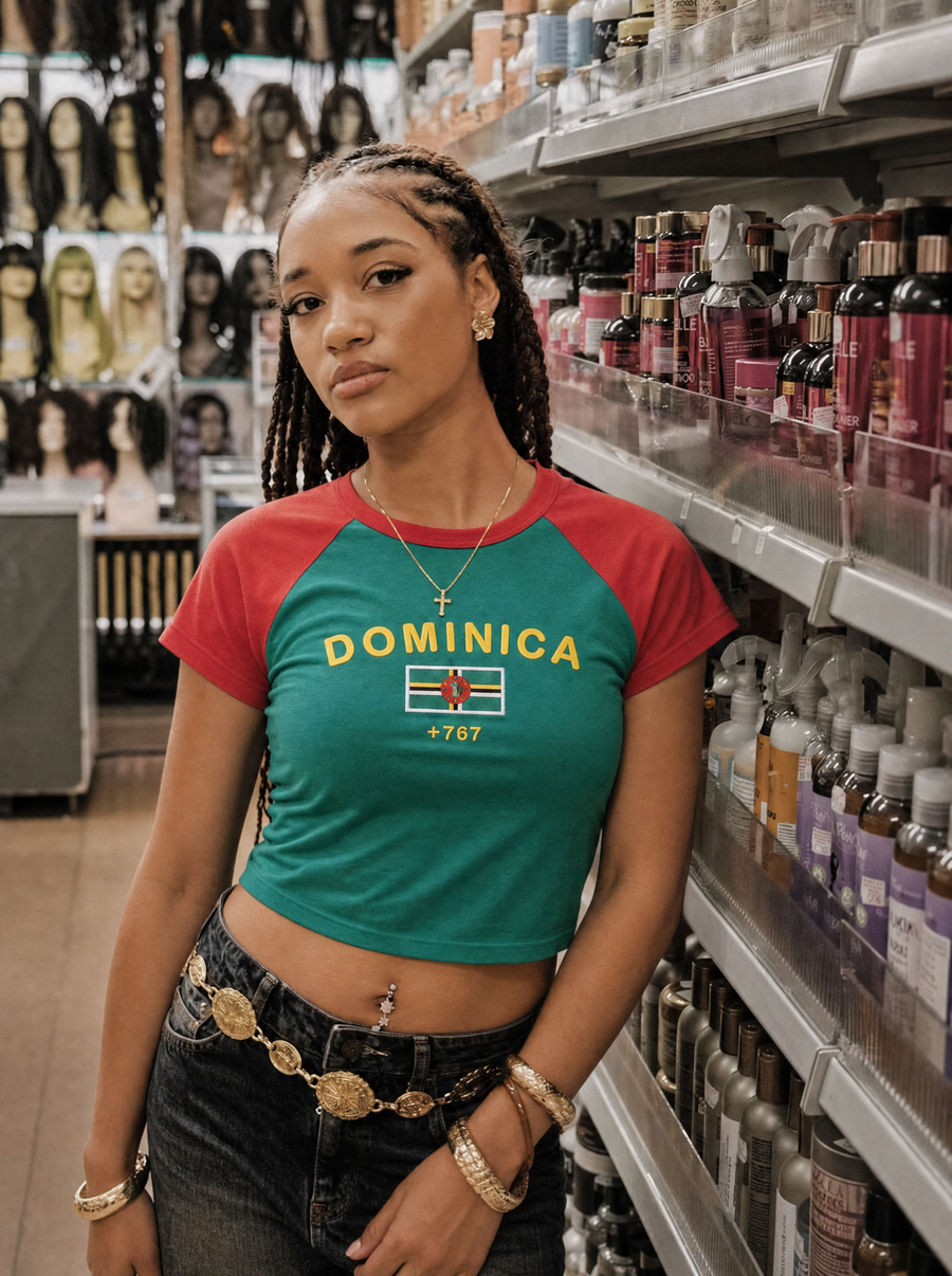 Dominica Flag Top