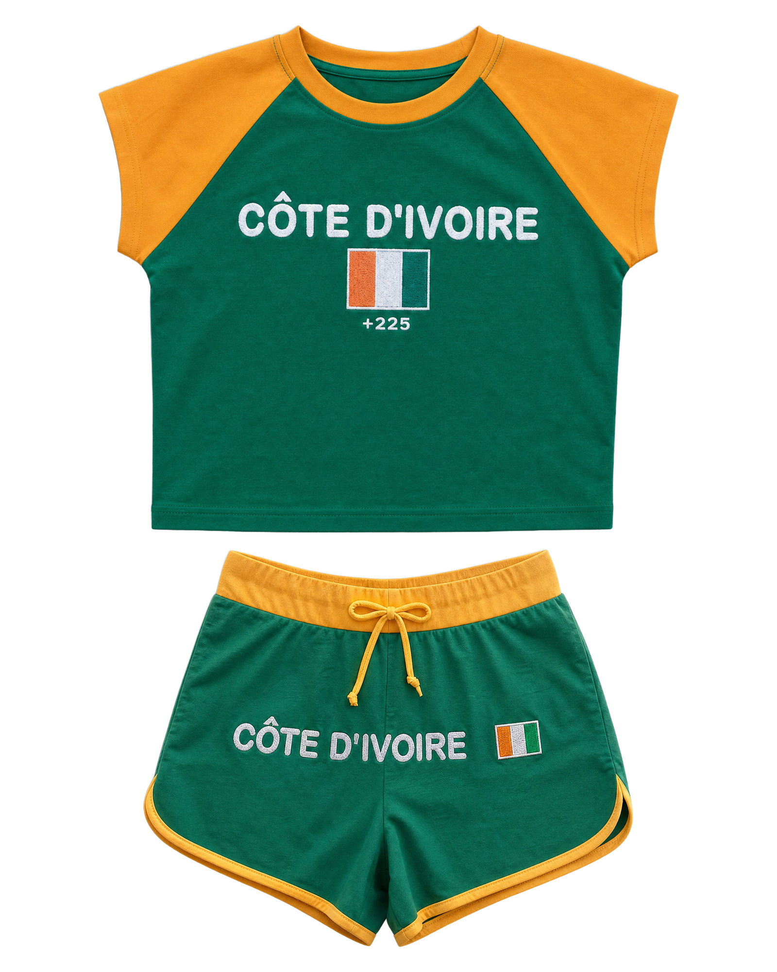 Cote d'Ivoire Flag Set