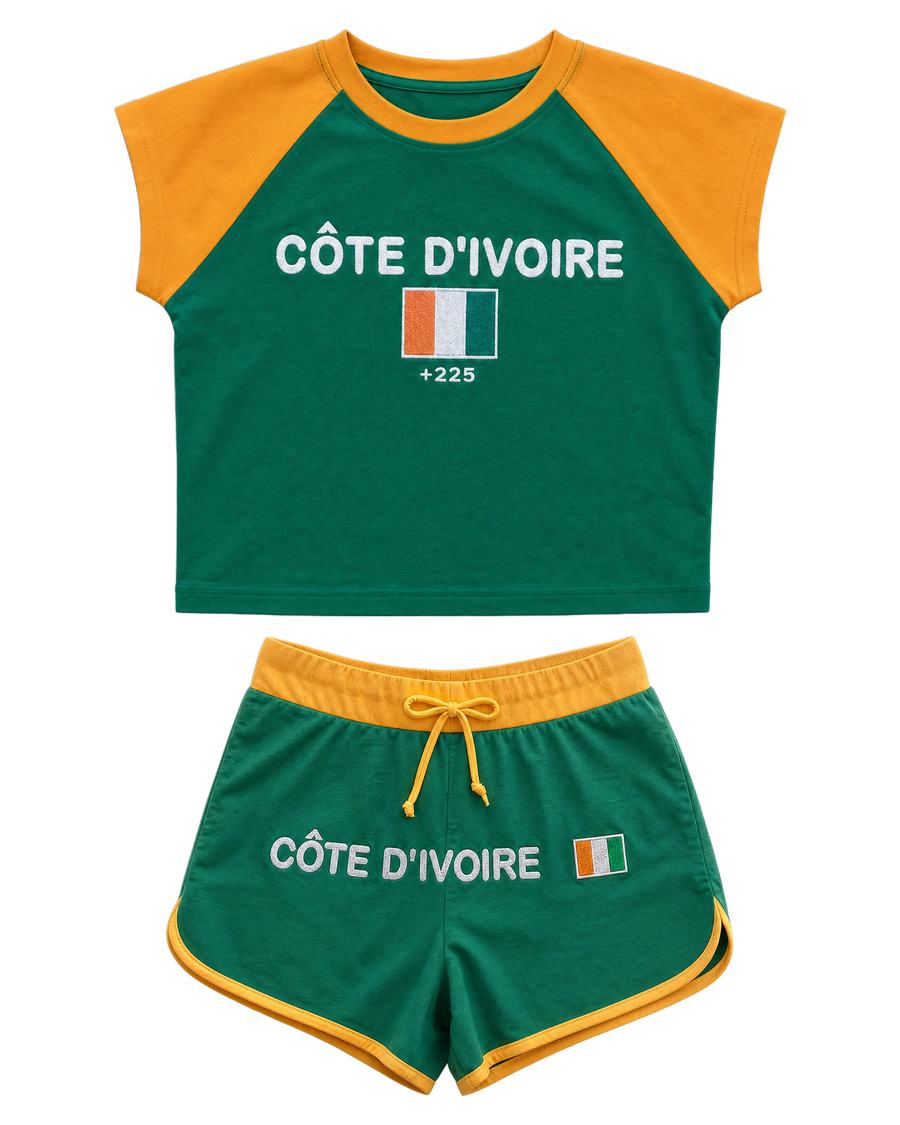 Cote d'Ivoire Flag Set