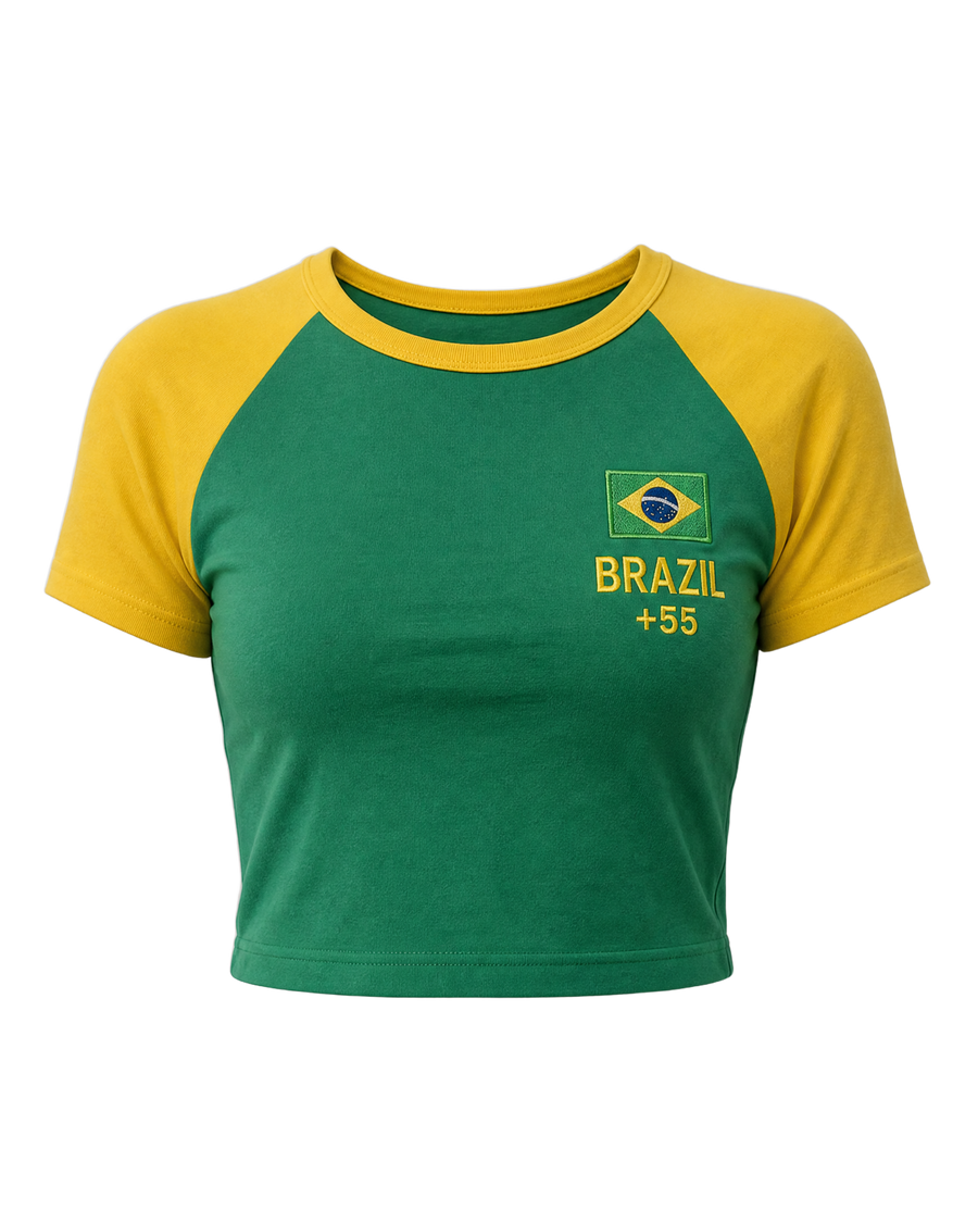 Brazil Flag Top