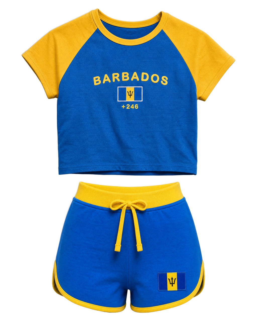 Barbados Flag Set
