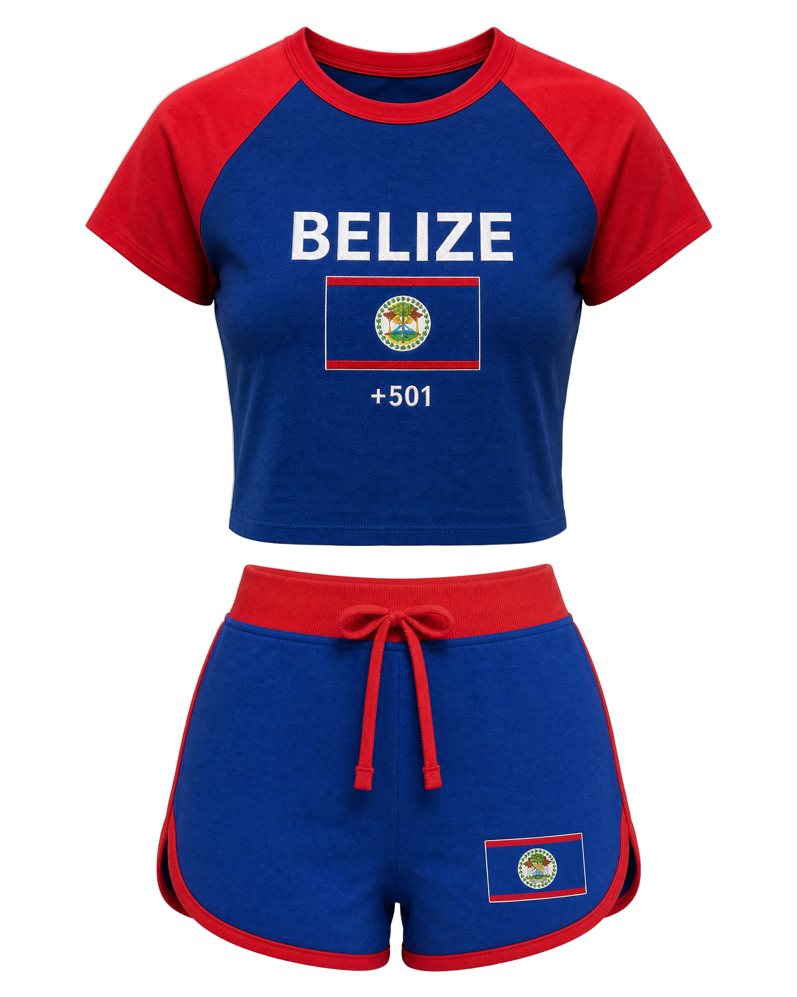 Belize Flag Set