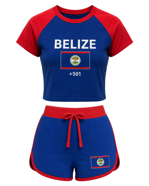 Belize Flag Set