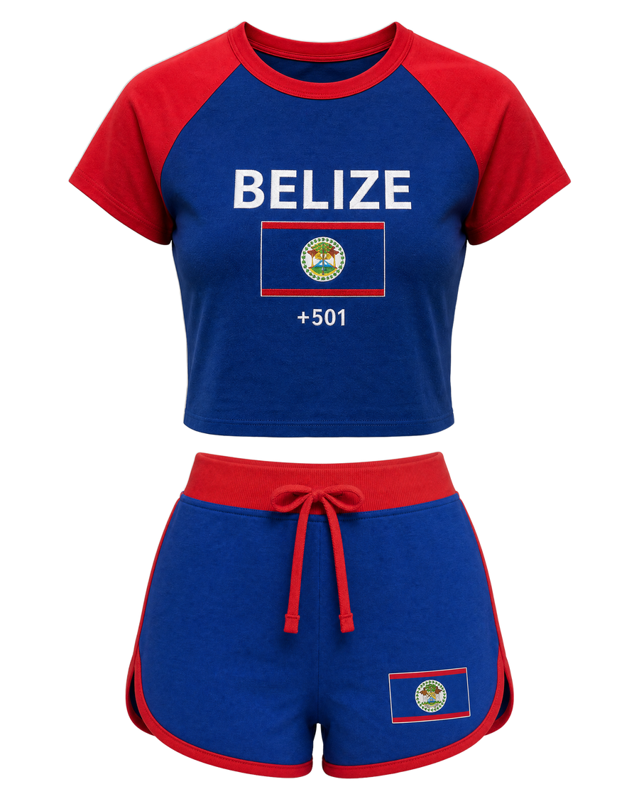 Belize Flag Set