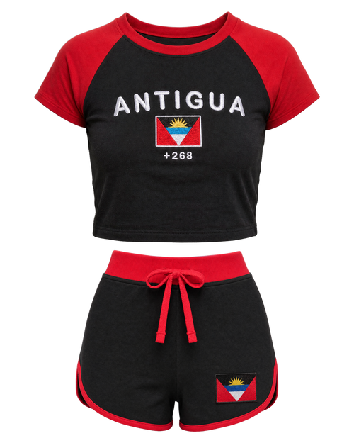 Antigua Flag Set