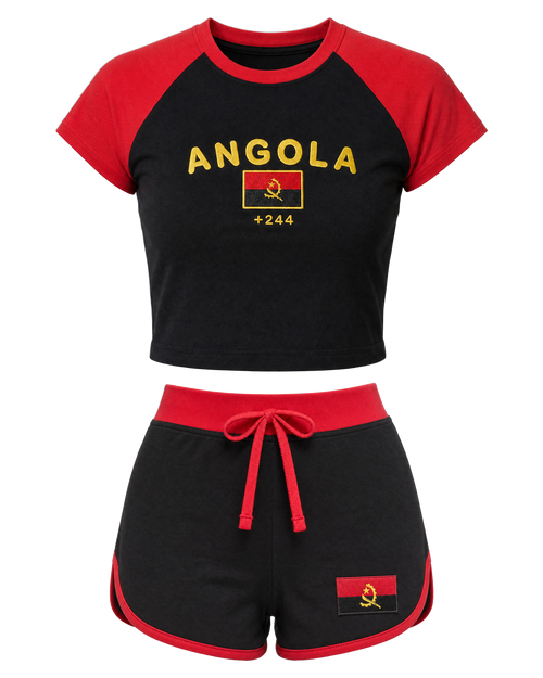 Angola Flag Set