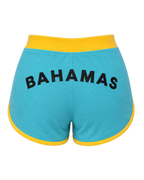 Bahamas Flag Shorts - back