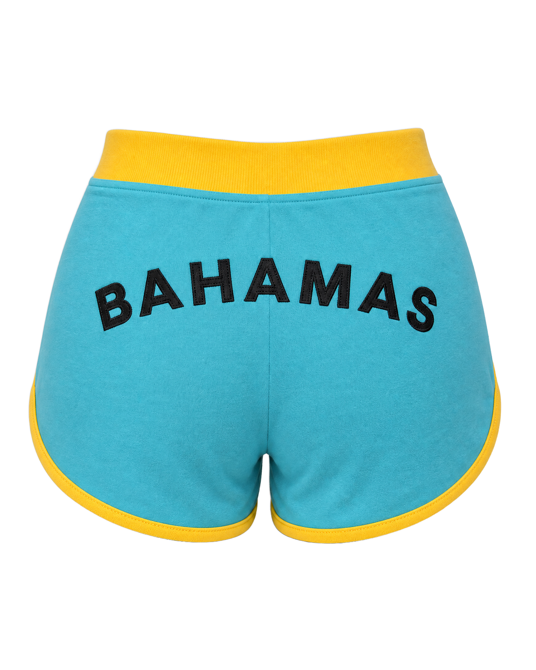 Bahamas Flag Shorts - back