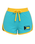 Bahamas Flag Shorts - front