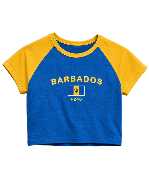 Barbados Flag Top