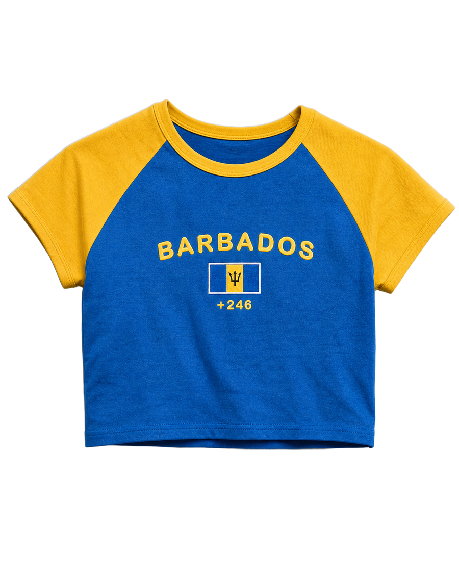 Barbados Flag Top