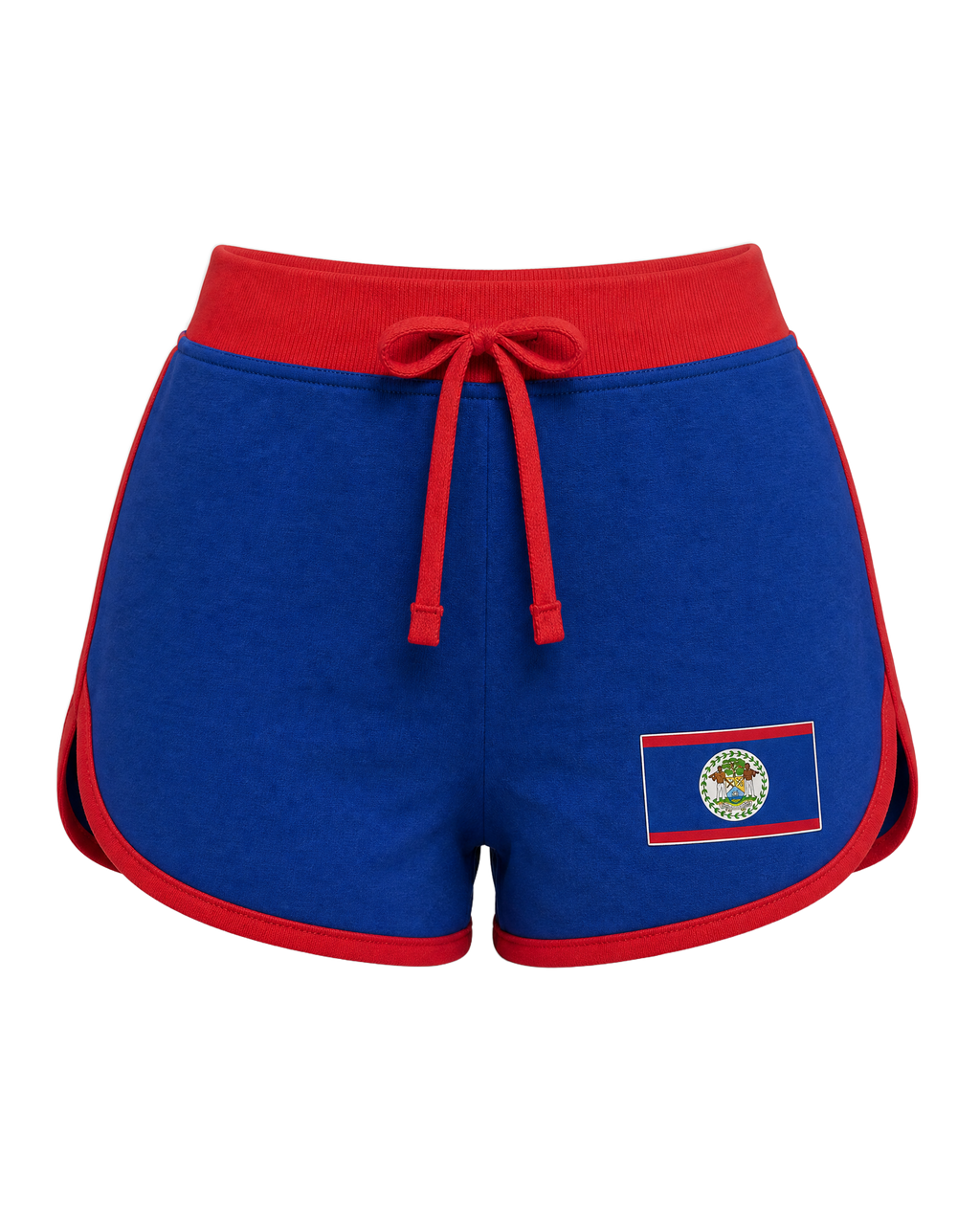 Belize Flag Shorts - front