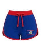 Belize Flag Shorts - front