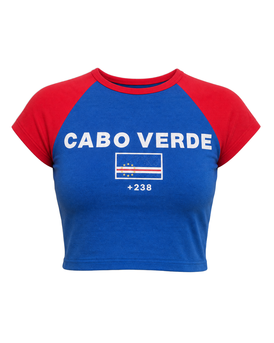 Cabo Verde Flag Top