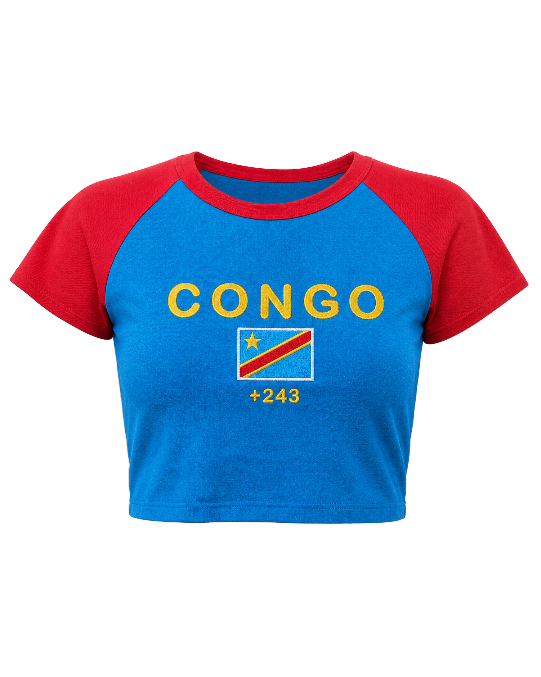 Congo Flag Top