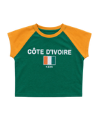 Cote d'Ivoire Flag Top