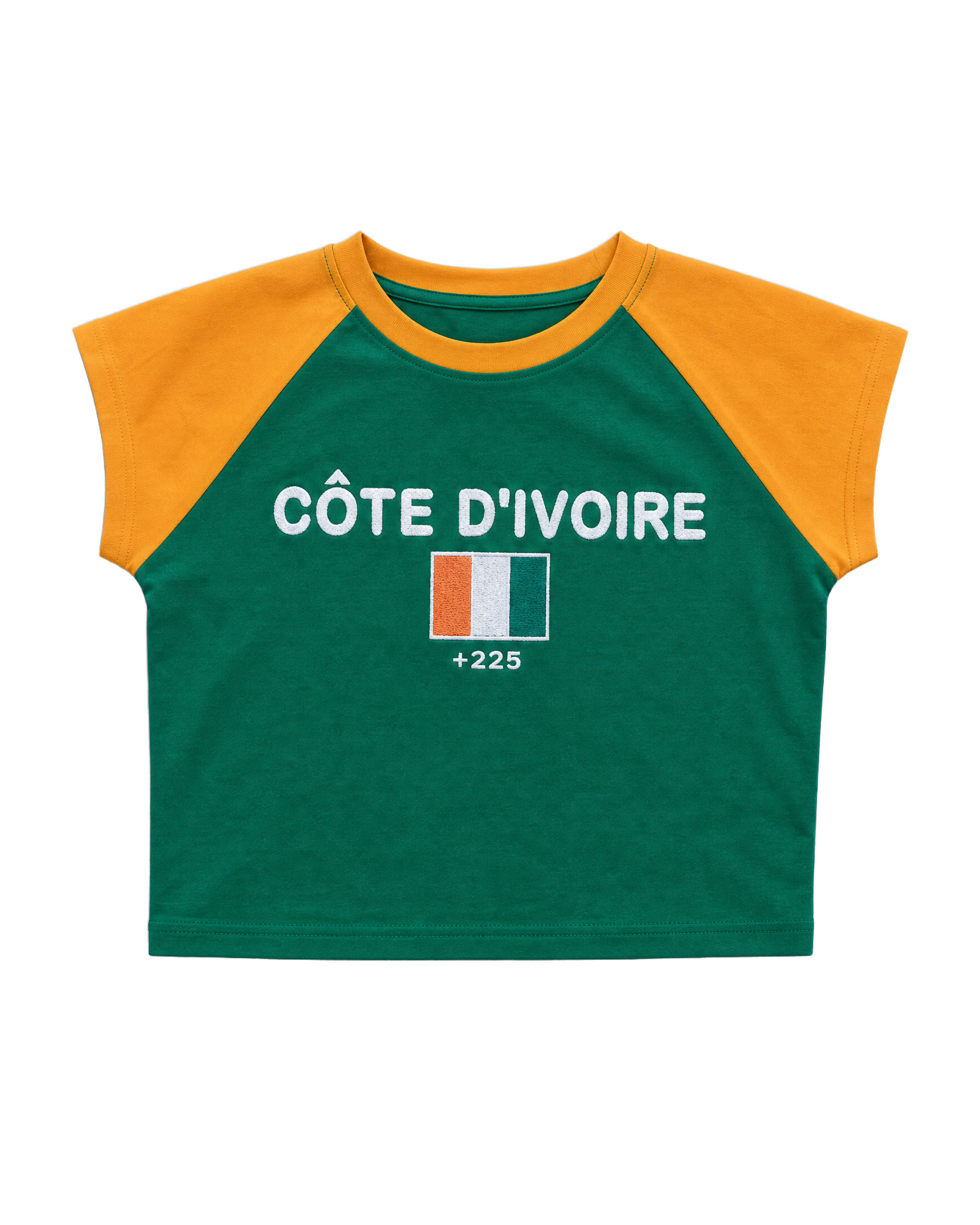 Cote d'Ivoire Flag Top