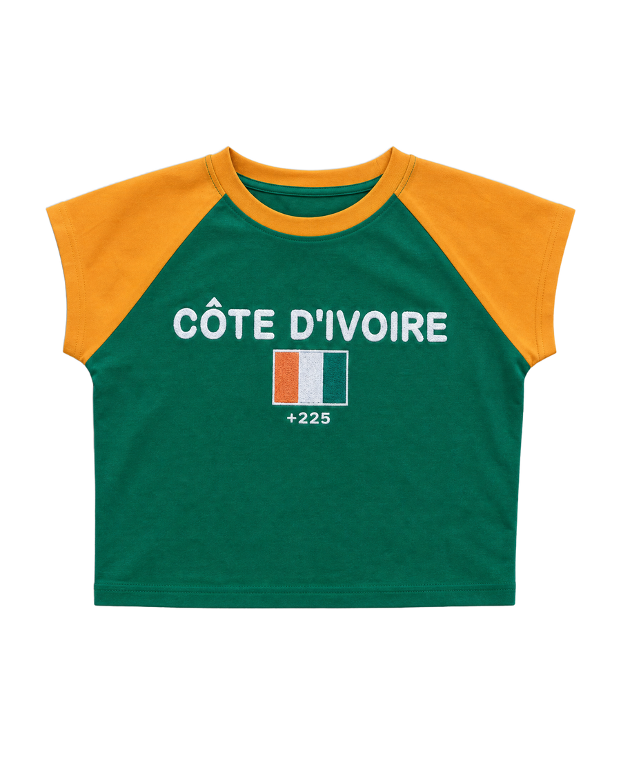 Cote d'Ivoire Flag Top