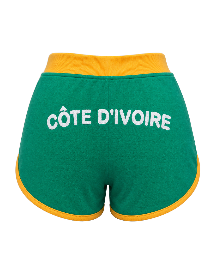 Cote d'Ivoire Flag Shorts