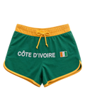 Cote d'Ivoire Flag Shorts - front