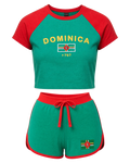Dominica Flag Set