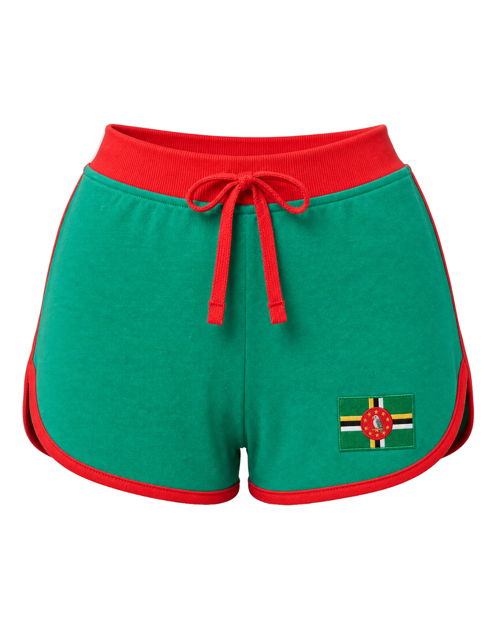 Dominica Flag Shorts - front