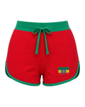Ethiopia Flag Shorts - front