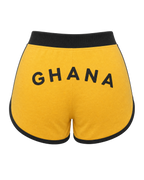 Ghana Flag Shorts - back
