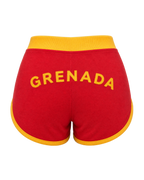 Grenada Flag Shorts - back