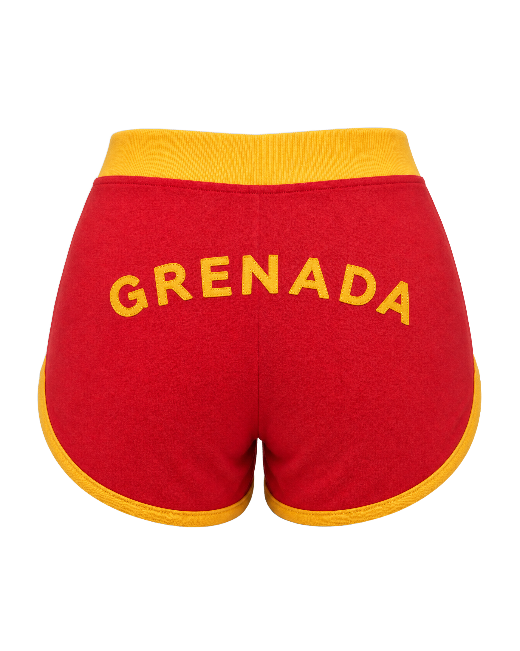Grenada Flag Shorts - back