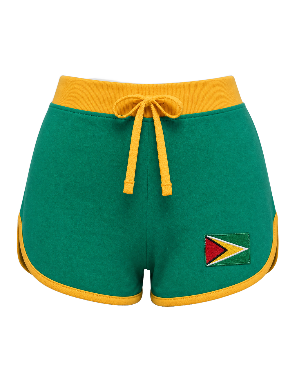 Guyana Flag Shorts - front