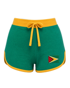 Guyana Flag Shorts - front