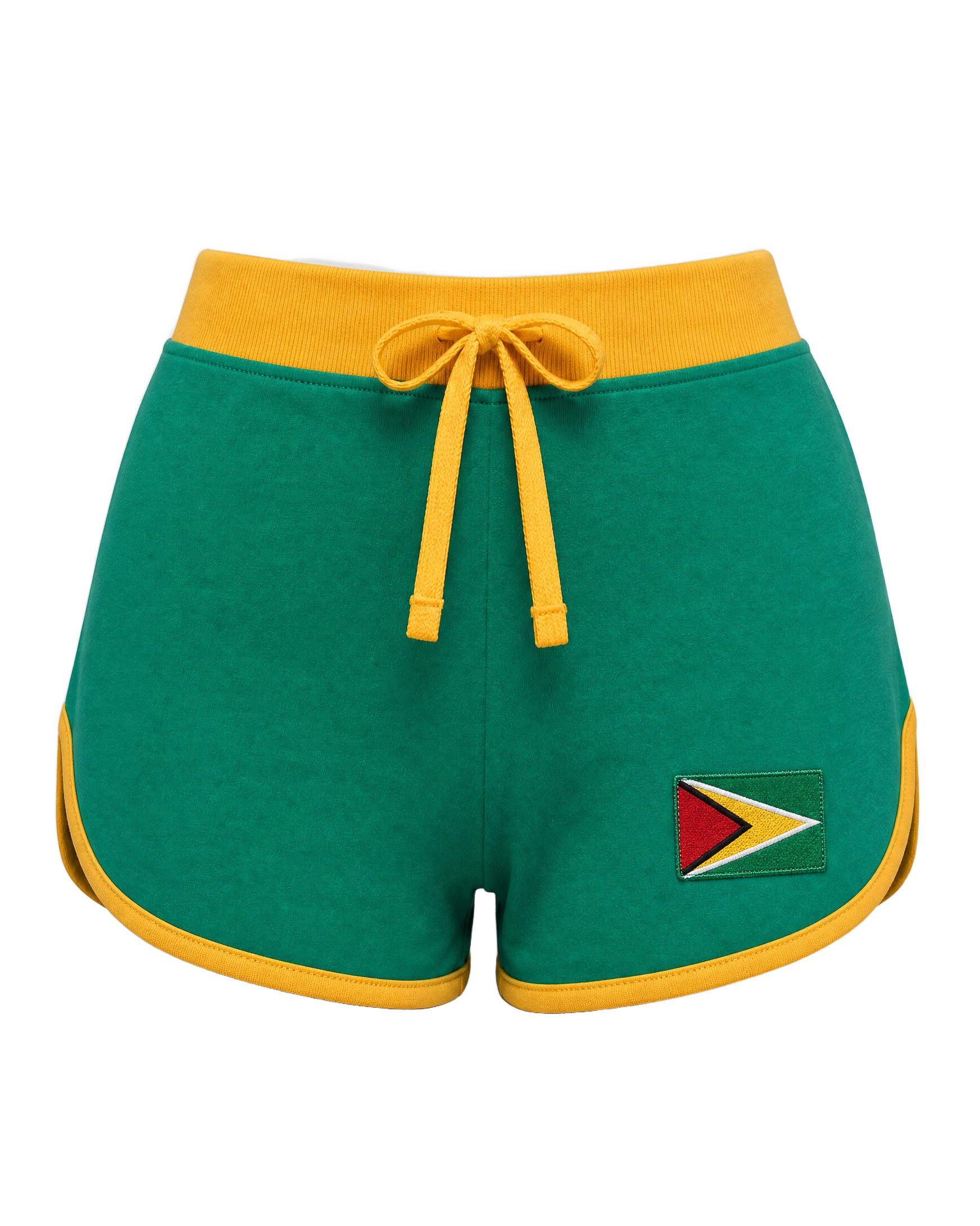 Guyana Flag Shorts - front