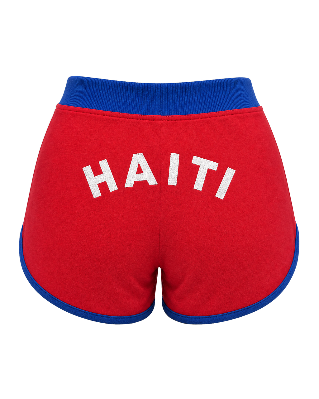 Haiti Flag Shorts - back