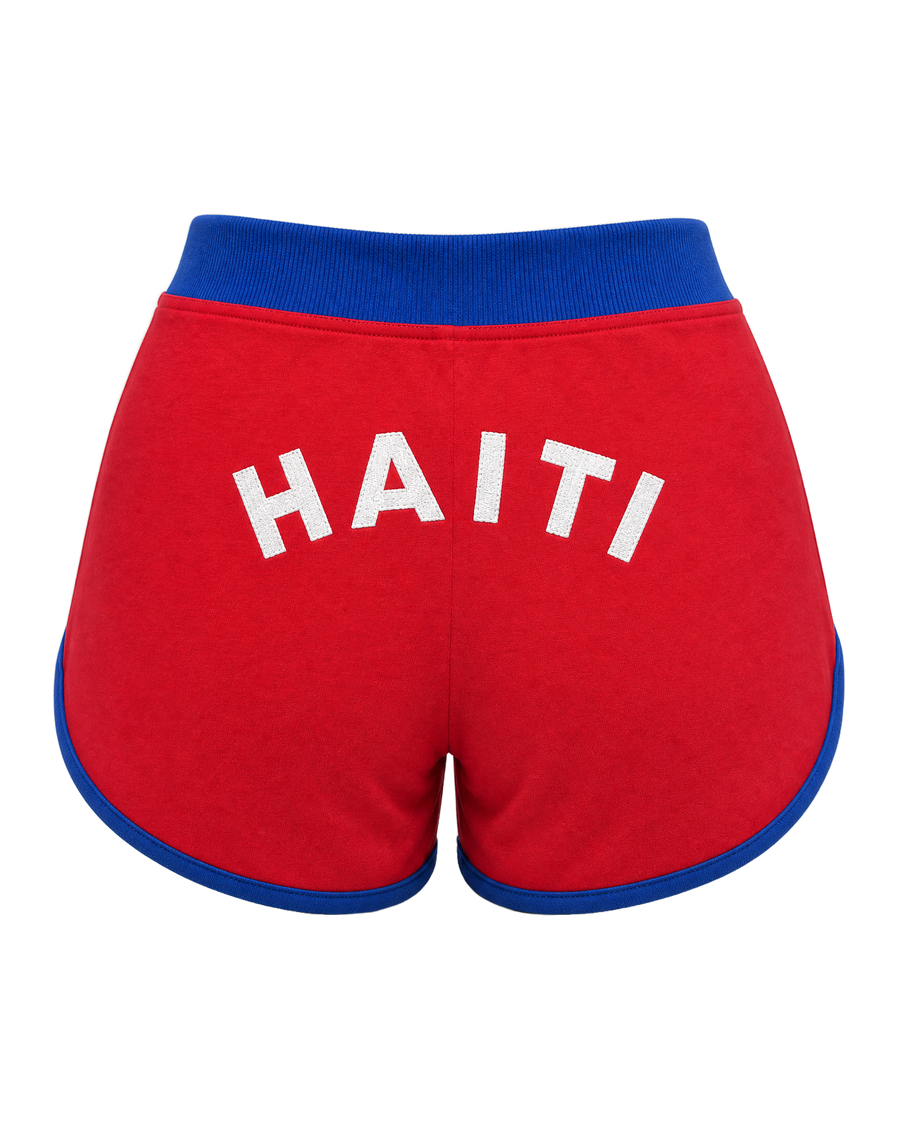 Haiti Flag Shorts