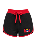 Antigua Flag Shorts - front