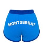 Montserrat Flag Shorts - back