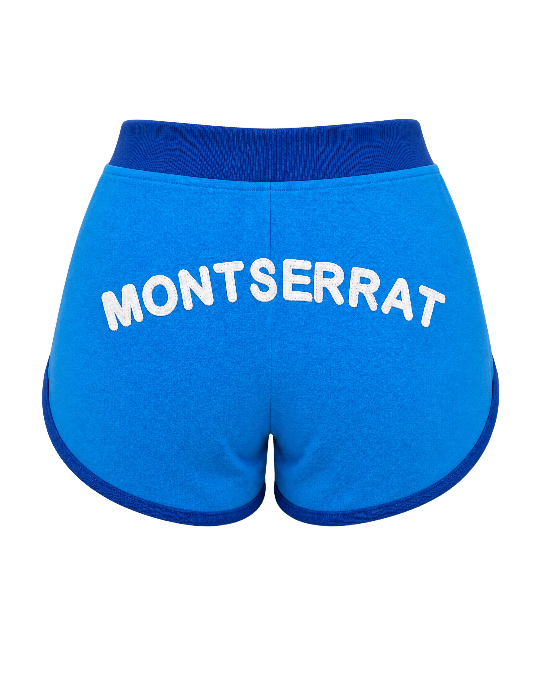 Montserrat Flag Shorts - back