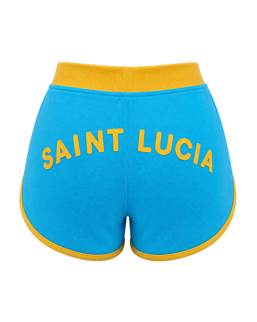 Saint Lucia Flag Shorts