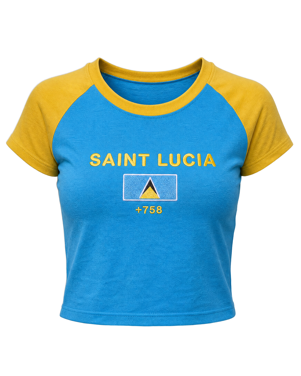 Saint Lucia Flag Top