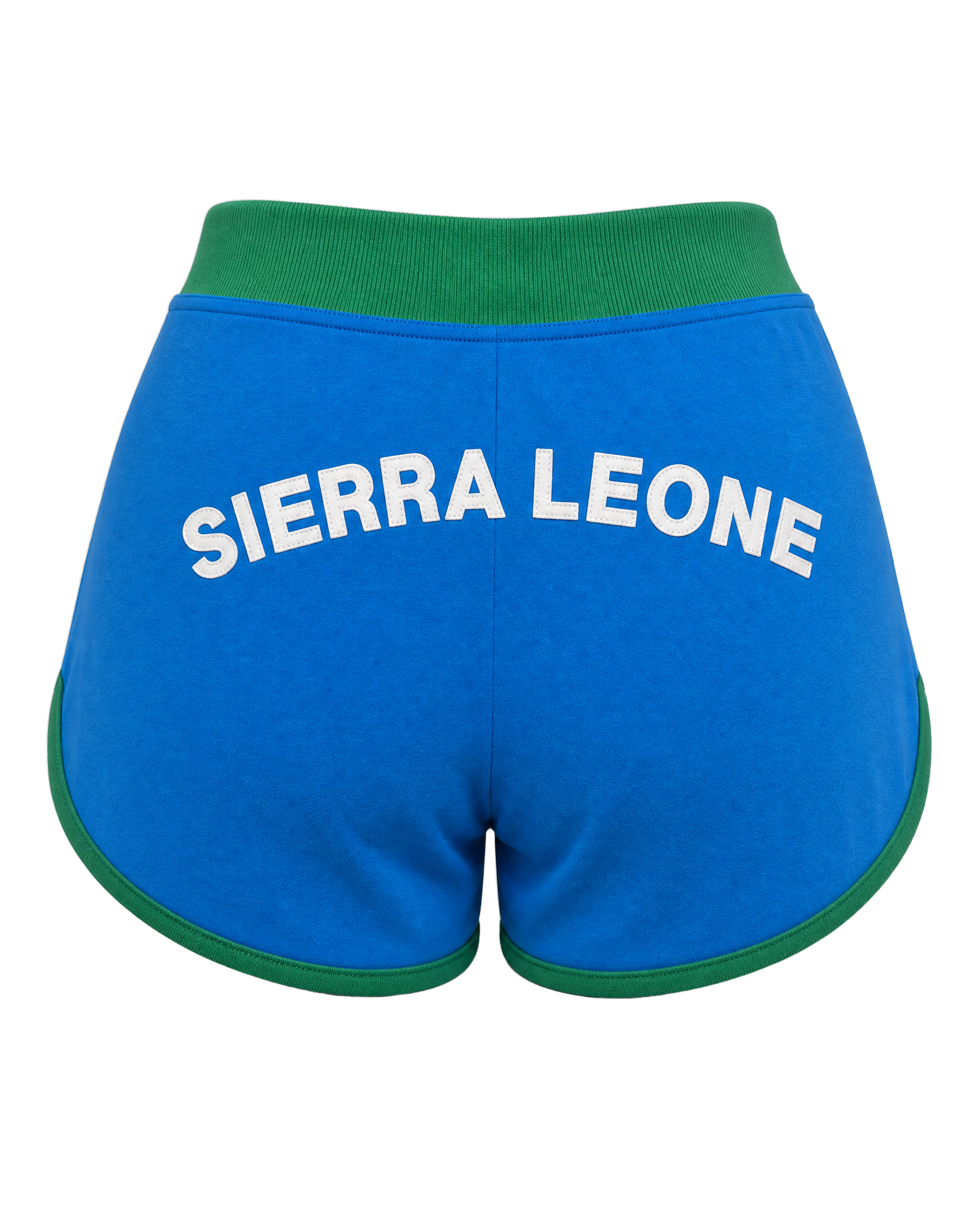 Sierra Leone Flag Shorts - back