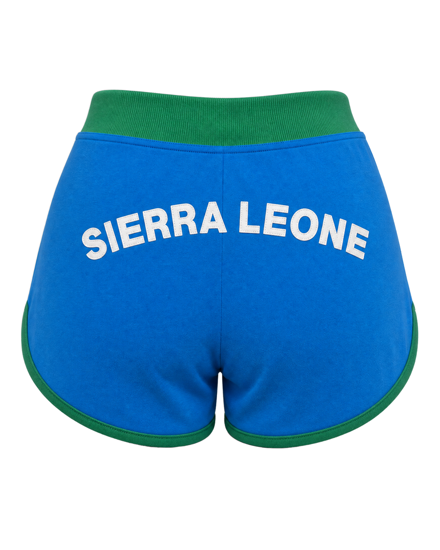 Sierra Leone Flag Shorts