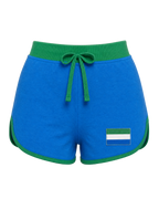Sierra Leone Flag Shorts - front
