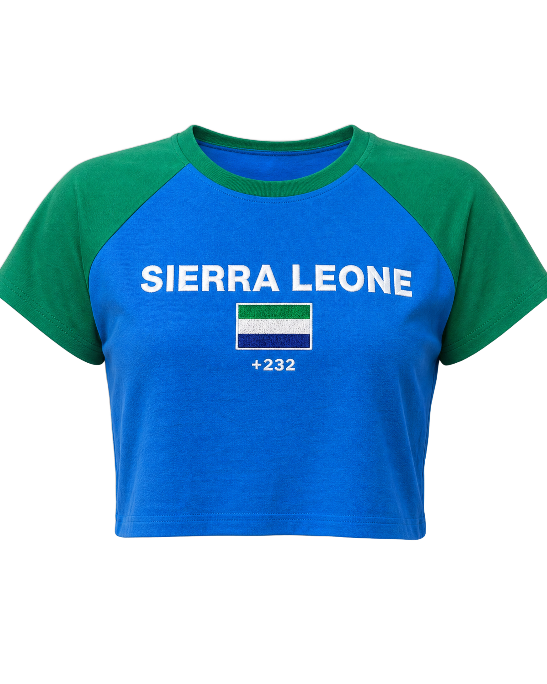 Sierra Leone Flag Top