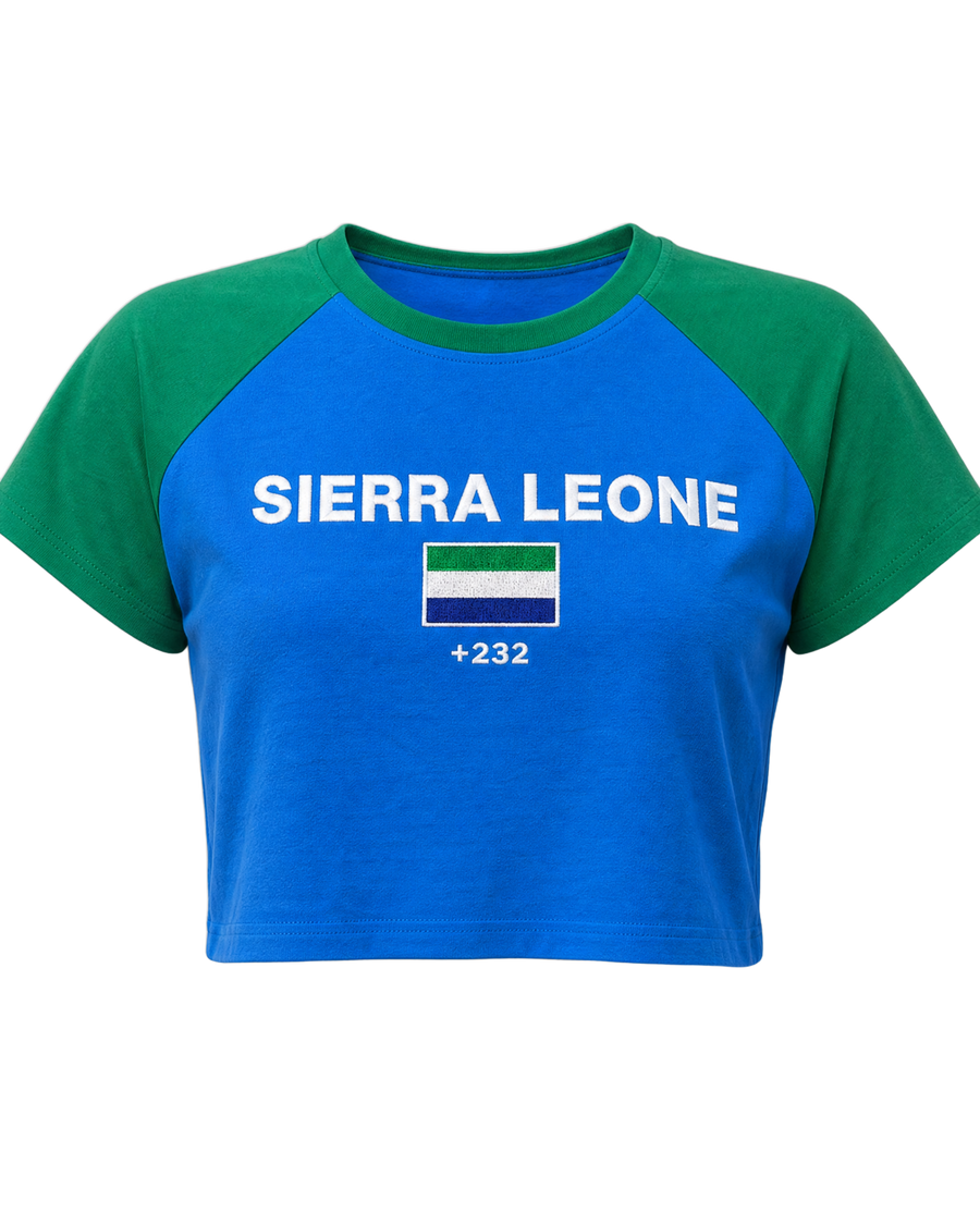 Sierra Leone Flag Top