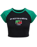 St Kitts and Nevis Flag Top