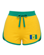 St Vincent Flag Shorts - front