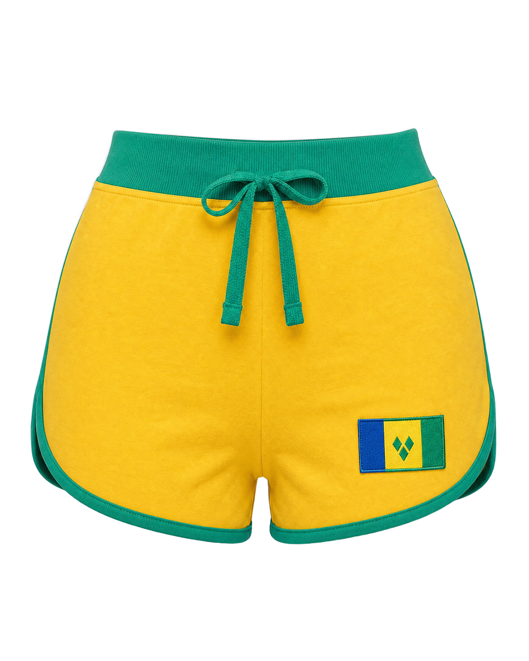 St Vincent Flag Shorts - front