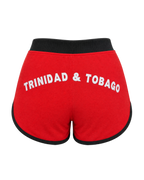 Trinidad and Tobago Flag Shorts - back
